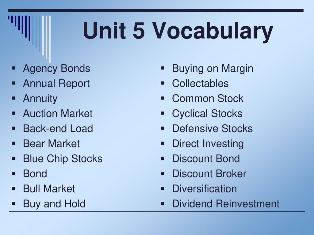wise vocabulary investing